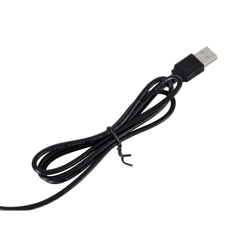 GLOBOSTAR® GROWME 79649 Φωτιστικό Ανάπτυξης Φυτών με Ενσωματωμένο Χειριστήριο LED 5W 200lm 160° DC 5V με USB 2.0 IP20 Πλήρους Φάσματος Θερμό Λευκό 3000K Dimmable - Sanan SMD Chip - Μαύρο - Μ10 x Π20 x Υ36cm - 2 Χρόνια Εγγύηση