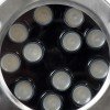 GLOBOSTAR® UNDERWATERJERRY 90425 Υποβρύχιο Επιφανειακό Σποτ για Σιντριβάνια/Πισίνες LED 12W 1200lm 30° DC 24V Αδιάβροχο IP68 Πολύχρωμο RGBW Dimmable DMX512 - Bridgelux SMD Chip - Ανοξείδωτο Ατσάλι 304 - Μ14.5 x Π7 x Υ19cm - 3 Χρόνια Εγγύηση