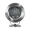 GLOBOSTAR® UNDERWATER-DEDY 90426 Υποβρύχιο Επιφανειακό Σποτ για Σιντριβάνια/Πισίνες LED 6W 540lm 30° DC 24V Αδιάβροχο IP68 Θερμό Λευκό 2700K Dimmable - Ανοξείδωτο Ατσάλι 304 - Μ12 x Π7.5 x Υ14.5cm - 3 Χρόνια Εγγύηση