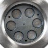 GLOBOSTAR® UNDERWATER-DEDY 90426 Υποβρύχιο Επιφανειακό Σποτ για Σιντριβάνια/Πισίνες LED 6W 540lm 30° DC 24V Αδιάβροχο IP68 Θερμό Λευκό 2700K Dimmable - Ανοξείδωτο Ατσάλι 304 - Μ12 x Π7.5 x Υ14.5cm - 3 Χρόνια Εγγύηση