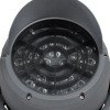 GloboStar® FLOOD-SIMA 90498 Κινούμενος Προβολέας - Σποτ Φωτισμού Wall Washer με Αντιθαμβωτική Γρίλια για Φωτισμό Κτιρίων LED 60W 5100lm 30° DC 24V Αδιάβροχο IP67 Μ29 x Π24 x Υ28.5cm RGBW DMX512 - Γκρι Ανθρακί - 3 Years Warranty