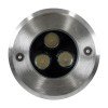 GloboStar® UNDERWATER-JULIA 90563 Υποβρύχιο Χωνευτό Φωτιστικό Σποτ Ειδικό για Σιντριβάνια LED 3W 285lm 15° DC 24V Αδιάβροχο IP68 Φ10 x Υ7.5cm Φυσικό Λευκό 4500K - Ανοξείδωτο Ατσάλι - 3 Χρόνια Εγγύηση