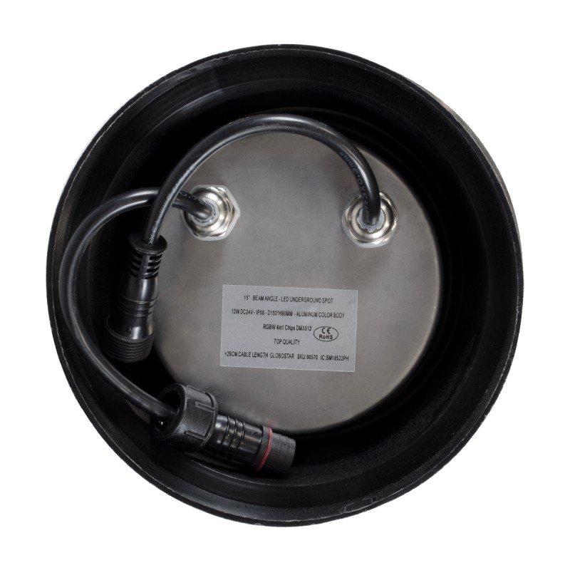 GloboStar® UNDERWATER-JULIA 90570 Υποβρύχιο Χωνευτό Φωτιστικό Σποτ Ειδικό για Σιντριβάνια LED 12W 1020lm 15° DC 24V Αδιάβροχο IP68 Φ18 x Υ11.2cm RGBW DMX512 - Ανοξείδωτο Ατσάλι - 3 Years Warranty GloboStar® UNDERWATER-JULIA 90570 Υποβρύχιο Χωνευτό Φωτιστικό Σποτ Ειδικό για Σιντριβάνια LED 12W 1020lm 15° DC 24V Αδιάβροχο IP68 Φ18 x Υ11.2cm RGBW DMX512 - Ανοξείδωτο Ατσάλι - 3 Years Warranty