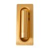 GLOBOSTAR® MANHATTAN 61100 Μοντέρνο Φωτιστικό Τοίχου - Απλίκα Ξενοδοχείου Reading Light LED 3W 405lm 36° AC 220-240V IP20 Φυσικό Λευκό 4500K - Bridgelux COB Chip & TÜV SÜD Driver - Χρυσό Βούρτσας - Μ7 x Π7 x Υ17cm - 3 Χρόνια Εγγύηση