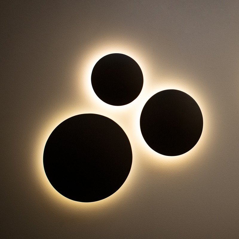GLOBOSTAR® HELIO-R 60493 Μοντέρνο Φωτιστικό Τοίχου - Απλίκα LED 10W 1200lm 120° AC 220-240V Αδιάβροχο IP65 Φυσικό Λευκό 4500K - Lumileds SMD Chip & TÜV SÜD Driver - Μαύρο Ματ - Μ21 x Π21 x Υ5cm - 5 Χρόνια Εγγύηση