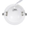 GLOBOSTAR® LEXIS JOINT 60989 Χωνευτό Κινούμενο Downlight Σποτ LED 12W 1140lm 45° AC 220-240V Αδιάβροχο IP44 Θερμό Λευκό 2700K - Bridgelux SMD Chip & TÜV SÜD Driver - Λευκό Ματ - Μ15.8 x Π15.8 x Υ13cm / Q13cm - 5 Χρόνια Εγγύηση