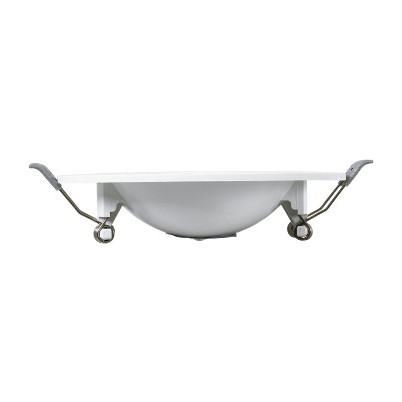 GLOBOSTAR® LEXIS JOINT 60990 Χωνευτό Κινούμενο Downlight Σποτ LED 7W 680lm 45° AC 220-240V Αδιάβροχο IP44 Φυσικό Λευκό 4500K - Bridgelux SMD Chip & TÜV SÜD Driver - Λευκό Ματ - Μ12 x Π12 x Υ3.1cm / Q9cm - 5 Χρόνια Εγγύηση