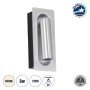 GLOBOSTAR® MANHATTAN 61099 Μοντέρνο Φωτιστικό Τοίχου - Απλίκα Ξενοδοχείου Reading Light LED 3W 405lm 36° AC 220-240V IP20 Φυσικό Λευκό 4500K - Bridgelux COB Chip & TÜV SÜD Driver - Νίκελ Βούρτσας - Μ7 x Π7 x Υ17cm - 3 Χρόνια Εγγύηση