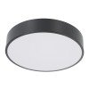 GLOBOSTAR® BURTON 61200 Μοντέρνο Κρεμαστό Φωτιστικό Οροφής LED 67W 7370lm 120° AC 220-240V IP20 Ρυθμιζόμενο Λευκό CCT με Χειριστήριο από 2700K έως 6000K Dimmable - Lumileds SMD Chip - Μαύρο Ματ - Μ40 x Π40 x Υ8cm - 3 Χρόνια Εγγύηση