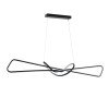 GLOBOSTAR® DOLORES 61279 Μοντέρνο Κρεμαστό Φωτιστικό Οροφής LED 105W 11760lm 300° AC 220-240V IP20 Ρυθμιζόμενο Λευκό CCT με Χειριστήριο από 2700K έως 6000K Dimmable - Lumileds SMD Chip - Μαύρο Ματ - Μ110 x Π17 x Υ17.5cm - 3 Χρόνια Εγγύηση GLOBOSTAR® DOLORES 61279 Μοντέρνο Κρεμαστό Φωτιστικό Οροφής LED 105W 11760lm 300° AC 220-240V IP20 Ρυθμιζόμενο Λευκό CCT με Χειριστήριο από 2700K έως 6000K Dimmable - Lumileds SMD Chip - Μαύρο Ματ - Μ110 x Π17 x Υ17.5cm - 3 Χρόνια Εγγύηση