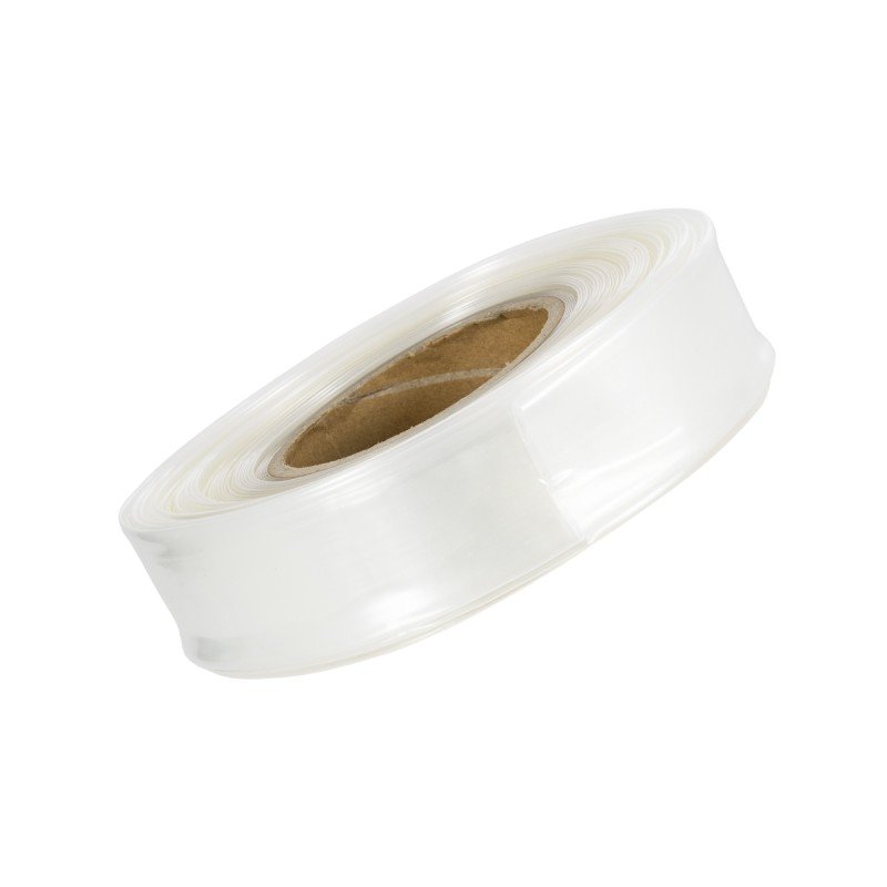 GLOBOSTAR® SHRINKTUBE 79969 Θερμοσυστελλόμενο Μακαρόνι Στεγανοποίησης για Neon Flex LED Αδιάβροχο IP65 - Διάφανο - Μ2500 x Π3 x Υ3cm/Π1.5 x Υ1.5cm - Ρολό 25 Μέτρων