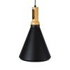 GLOBOSTAR® CALYPSO 01334-C Μοντέρνο Κρεμαστό Φωτιστικό Οροφής με Ντουί 1 x E27 AC 220-240V IP20 - Μαύρο & Μπρούτζινο - Μ25 x Π25 x Υ40cm GLOBOSTAR® CALYPSO 01334-C Μοντέρνο Κρεμαστό Φωτιστικό Οροφής με Ντουί 1 x E27 AC 220-240V IP20 - Μαύρο & Μπρούτζινο - Μ25 x Π25 x Υ40cm