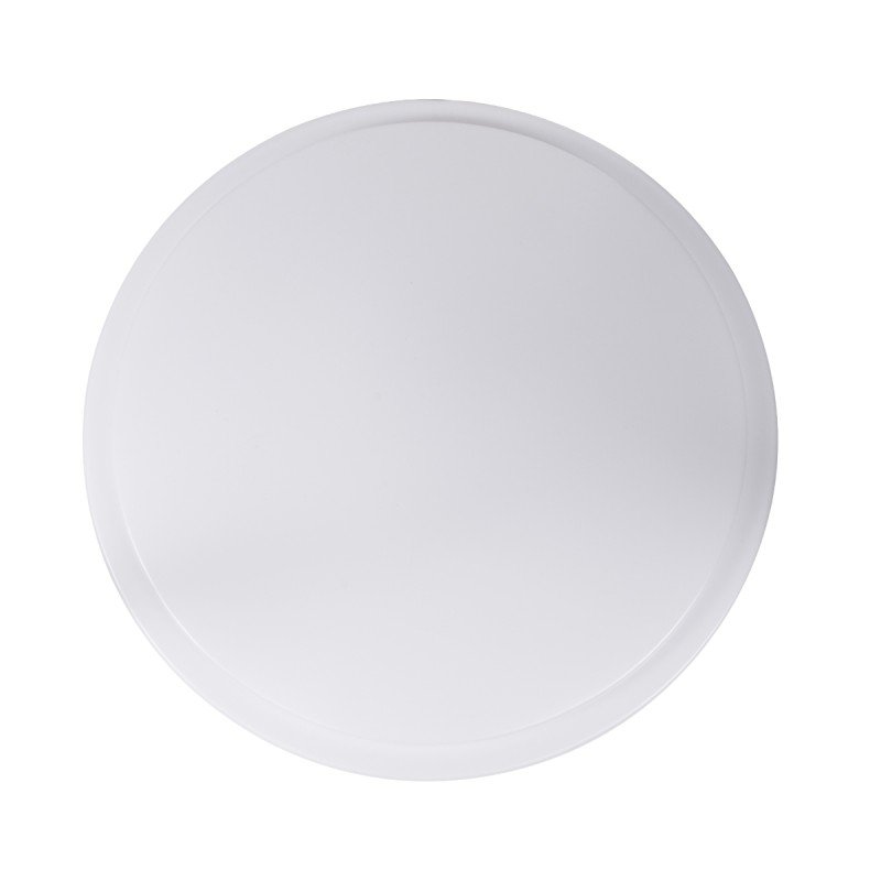 GLOBOSTAR® SENSORANO 60994 Μοντέρνο Φωτιστικό Οροφής με Ανιχνευτή Microwave / Αισθητήρα Κίνησης LED 30W 3900lm 120° AC 220-240V Αδιάβροχο IP54 Ψυχρό Λευκό 6000K - Lumileds SMD Chip - Λευκό Γαλακτερό - Μ38 x Π38 x Υ5.3cm - 3 Χρόνια Εγγύηση