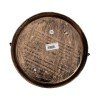 GLOBOSTAR® BOATLIGHT 61590 Vintage Φωτιστικό Καραβοχελώνα Τοίχου & Οροφής με Ντουί 2 x E27 AC 220-240V Αδιάβροχο IP65 - Χάλκινο Παλαιωμένο Εφέ Σκουριάς Ματ - Μ24 x Π24 x Υ11cm