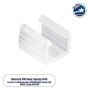 GLOBOSTAR® EPISLIM-A 70528 Βάση Στήριξης για Ταινία LED Αδιάβροχο IP65 - Διάφανο - Μ1.5 x Π1.3 x Υ1.1cm