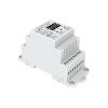 GLOBOSTAR® SKYDANCE-S1-DR 70670 AC Trailing Edge DMX Dimmer Ράγας με 2 x 1.5A 360W Κανάλια AC 220-240V 3A 720W Max IP20 - DMX512 & RDM - Μ11.5 x Π5 x Υ6.5cm - 5 Χρόνια Εγγύηση