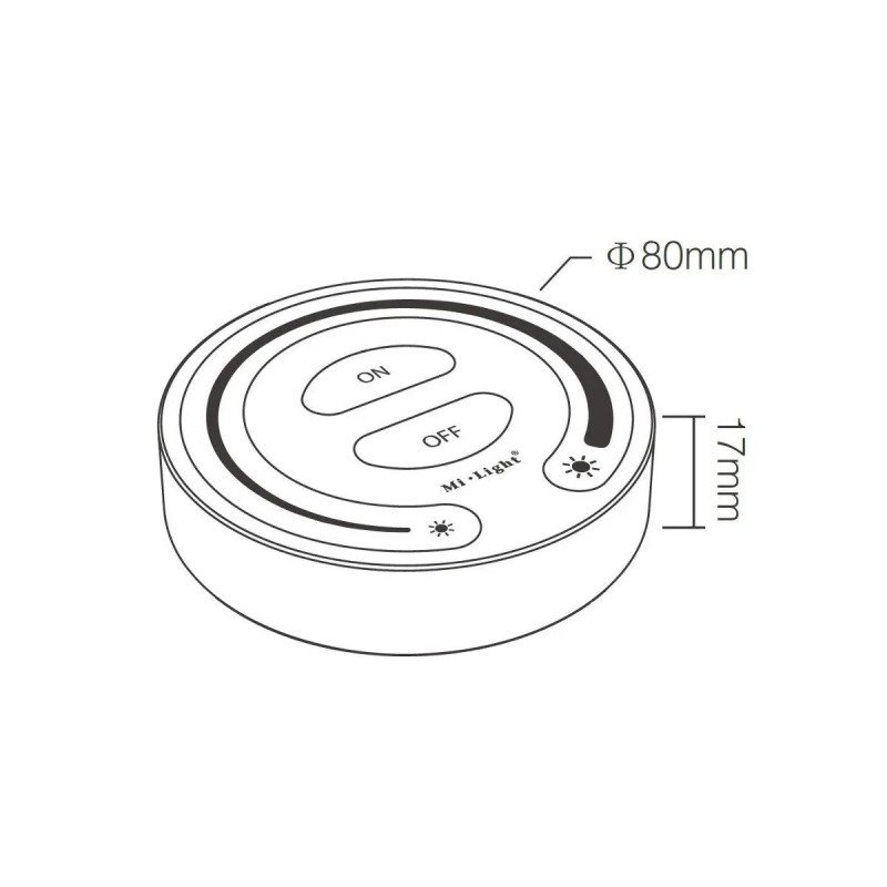 GLOBOSTAR® MiBOXER-FUT087-B 71403 Ασύρματο Χειριστήριο Αφής 1 Ζώνης DC 3V(2 x AAA) IP20 - RF 2.4GHz - Μαύρο - Μ8 x Π8 x Υ1.8cm - 3 Χρόνια Εγγύηση GLOBOSTAR® MiBOXER-FUT087-B 71403 Ασύρματο Χειριστήριο Αφής 1 Ζώνης DC 3V(2 x AAA) IP20 - RF 2.4GHz - Μαύρο - Μ8 x Π8 x Υ1.8cm - 3 Χρόνια Εγγύηση