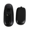 GLOBOSTAR® MiBOXER-FUT096-B 71410 Ασύρματο Χειριστήριο Αφής 4 Ζωνών RGBW DC 3V(2 x AAA) IP20 - RF 2.4GHz - Μαύρο - Μ12 x Π5.4 x Υ2cm - 3 Χρόνια Εγγύηση