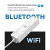 GloboStar® MiBOXER-WL3-P75V24 71439 DC Smart Wifi & RF 2.4Ghz & Push Dimming Power Supply Τροφοδοτικό SELV & Controller / Dimmer All in One 3 Καναλιών AC100-240V σε DC 24V 3 x 0.6A 14.4W - Max 3A 75W - IP20 RGB Μ19 x Π5.5 x Υ3.2cm - 5 Years Wa