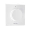 GloboStar® 71443 K1 Mi-BOXER Ασύρματο Επιτοίχιο Χειριστήριο Dimmer RF 2.4Ghz για όλα τα Μονόχρωμα Mi-BOXER Controller DC 3V 1 x CR2032 - IP20 Λευκό Μ8.5 x Π8.5 x Υ2.5cm - 5 Years Warranty