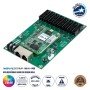 GLOBOSTAR® A8S-N+HUB 41022 Novastar A8S-N+HUB Receiving Card για Οθόνες LED Video Wall 8 x HUB75E με Loading Capacity σε Pixel 512 x 384px - Gigabit Network Ethernet Input & Output Ports - DC 5V IP20 - Μ7 x Π4.5 x Υ0.8cm - 2 Χρόνια Εγγύηση