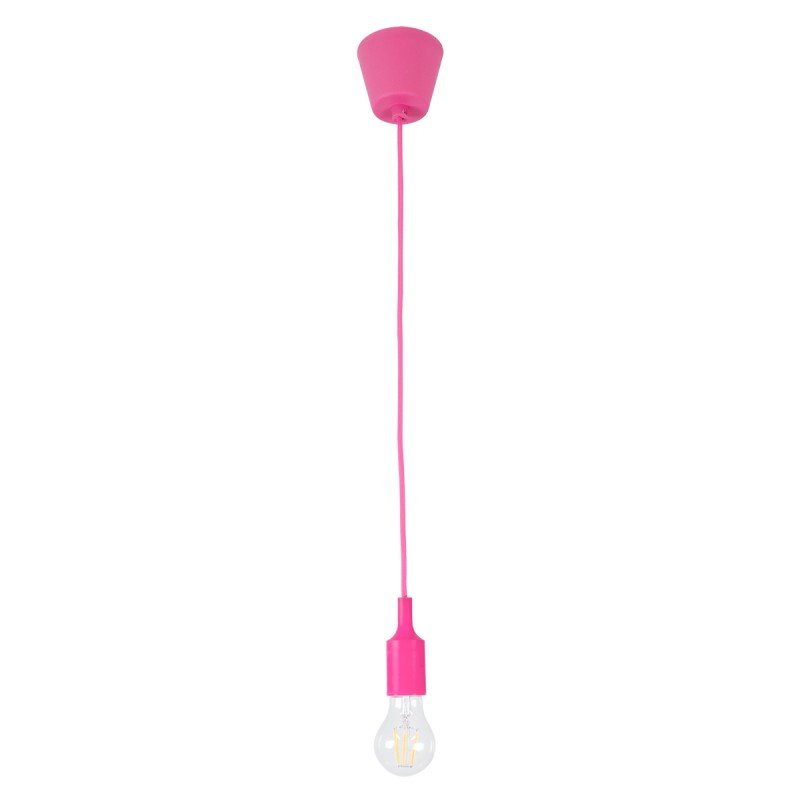 GLOBOSTAR® CABLITO 61552 Μοντέρνο Κρεμαστό Φωτιστικό Οροφής με Ντουί 1 x E27 AC 220-240V IP20 - Ροζ - Μ4 x Π4 x Υ110cm GLOBOSTAR® CABLITO 61552 Μοντέρνο Κρεμαστό Φωτιστικό Οροφής με Ντουί 1 x E27 AC 220-240V IP20 - Ροζ - Μ4 x Π4 x Υ110cm