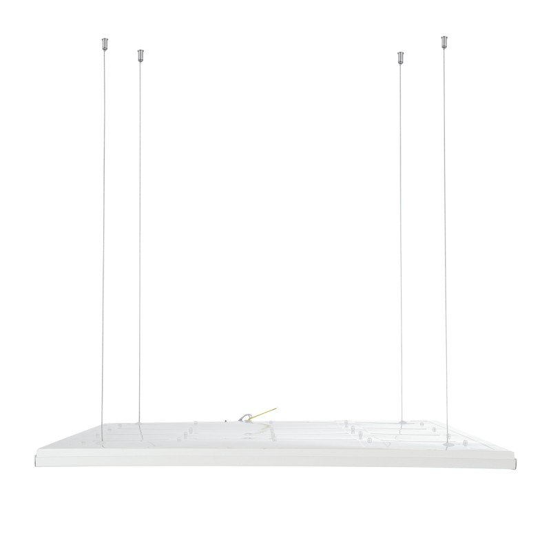 GLOBOSTAR® SUSPENSION 60219 Σύστημα Κρέμασης με 4 Ρυθμιζόμενες Ντίζες & Εξαρτήματα Ειδικό για Πάνελ 60x60cm & 120x30cm - Μ1 x Π1 x Υ80cm