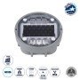 GloboStar® ROADER 60367 Professional LED Strobe Αυτόνομος Ηλιακός Χωνευτός Ανακλαστήρας Οδοστρώματος με Ενσωματωμένο Φωτοβολταϊκό Panel 2.5V 220mA & Επαναφορτιζόμενη Μπαταρία Ni-MH 1.2V 1200mAh - Αδιάβροχο IP68 - Ψυχρό Λευκό 6000K - Max Pass Load 20 Τ