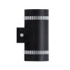 GLOBOSTAR® CANNONAL 60577 Μοντέρνο Φωτιστικό Τοίχου - Απλίκα LED 10W 1150lm 30° AC 220-240V IP20 Θερμό Λευκό 2700K - Bridgelux COB Chip & TÜV SÜD Driver - Μαύρο Ματ & Λευκό Ματ - Μ5 x Π6.5 x Υ11cm - 3 Χρόνια Εγγύηση