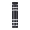 GLOBOSTAR® ORION 77883 Μοντέρνο Φωτιστικό Τοίχου - Απλίκα με Ντουί 2 x GU10 AC 220-240V Αδιάβροχο IP65 - Μαύρο Ματ - Μ9 x Π15 x Υ35.5cm