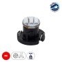 GloboStar® T4.2 81010 Λάμπα Αυτοκινήτου LED 3xSMD4014 0.6W 120lm 120° DC 12V  IP20 Μ1 x Π1 x Υ0.8cm Κόκκινο