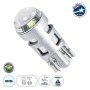 GloboStar® T10 W5W 81101 Λάμπα Αυτοκινήτου LED  3rd Generation Can-Bus Extreme Series 1xCREE-XPE 5W 105lm 120° DC 12V IP20 Φ1 x Υ2.5cm Ψυχρό Λευκό 6000K