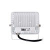 GLOBOSTAR® ATLAS 61404 Προβολέας LED 10W 1250lm 120° AC 220-240V Αδιάβροχο IP67 Ψυχρό Λευκό 6000K - Lumileds SMD Chip - TÜV Rheinland Certified - Λευκό Ματ - Μ10 x Π2 x Υ8cm - 5 Χρόνια Εγγύηση
