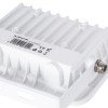 GLOBOSTAR® ATLAS 61407 Προβολέας LED 20W 2500lm 120° AC 220-240V Αδιάβροχο IP67 Ψυχρό Λευκό 6000K - Lumileds SMD Chip - TÜV Rheinland Certified - Λευκό Ματ - Μ12 x Π2.5 x Υ9.5cm - 5 Χρόνια Εγγύηση