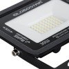 GLOBOSTAR® ATLAS 61416 Προβολέας LED 30W 3750lm 120° AC 220-240V Αδιάβροχο IP67 Ψυχρό Λευκό 6000K - Lumileds SMD Chip - TÜV Rheinland Certified - Μαύρο Ματ - Μ16 x Π2.5 x Υ12.5cm - 5 Χρόνια Εγγύηση