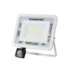 GLOBOSTAR® AURORA 61442 Προβολέας με Ανιχνευτή PIR / Αισθητήρα Κίνησης LED 50W 6250lm 120° AC 220-240V Αδιάβροχο IP67 Ψυχρό Λευκό 6000K - Lumileds SMD Chip - TÜV Rheinland Certified - Λευκό Ματ - Μ21 x Π5 x Υ21cm - 3 Χρόνια Εγγύηση GLOBOSTAR® AURORA 61442 Προβολέας με Ανιχνευτή PIR / Αισθητήρα Κίνησης LED 50W 6250lm 120° AC 220-240V Αδιάβροχο IP67 Ψυχρό Λευκό 6000K - Lumileds SMD Chip - TÜV Rheinland Certified - Λευκό Ματ - Μ21 x Π5 x Υ21cm - 3 Χρόνια Εγγύηση