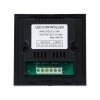 GLOBOSTAR® DIMTOUCH 73318 Dimmer Τοίχου με Touch Panel με 1 x 12A 288W Κανάλι DC 12-24V 12A 288W Max IP20 - Μ9 x Π9 x Υ3.5cm - 2 Χρόνια Εγγύηση