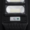 GloboStar® STREETA 85344 Professional LED Solar Street Light Αυτόνομο Ηλιακό Φωτιστικό Δρόμου 120W 6000lm 192 x LED SMD 5730 με Ενσωματωμένο Φωτοβολταϊκό Panel 6V 15W & Επαναφορτιζόμενη Μπαταρία Li-ion 3.2V 15000mAh με Αισθητήρα Ημέρας-Νύχτας & PI