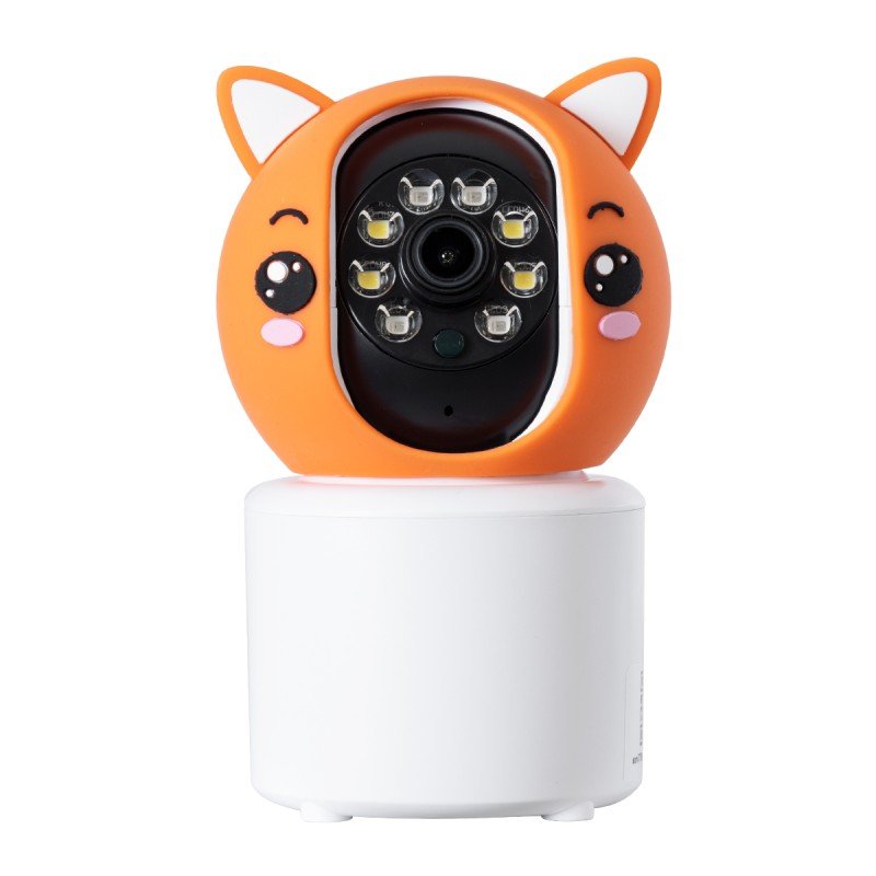 GloboStar® 86081 Επιτραπέζια Κάμερα WiFi HD 1080P 350° Διπλή Κατέυθυνση Ομιλίας & Ανιχνευτή Κίνησης - Απομακρυσμένος Έλεγχος Body Auto Tracking IP20 - Πορτοκαλί Λευκό - Φ8 x Υ13cm - 2 Χρόνια Εγγύηση GloboStar® 86081 Επιτραπέζια Κάμερα WiFi HD 1080P 350° Διπλή Κατέυθυνση Ομιλίας & Ανιχνευτή Κίνησης - Απομακρυσμένος Έλεγχος Body Auto Tracking IP20 - Πορτοκαλί Λευκό - Φ8 x Υ13cm - 2 Χρόνια Εγγύηση