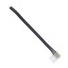 GLOBOSTAR® STRIPCON 70730 Ταχυσύνδεσμος για RGB Ταινία LED 10mm σε 4 Καλώδια IP20 - Λευκό - Μ15 x Π1.5 x Υ0.5cm
