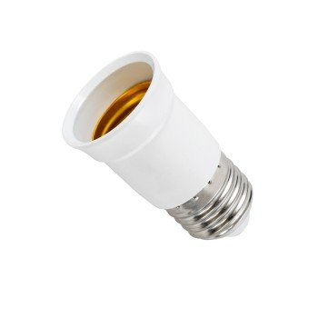 GLOBOSTAR® ADAPTOR 78980 Αντάπτορας/Επέκταση από Ντουί E27 σε E27 IP20 - Μ4 x Π4 x Υ6.5cm