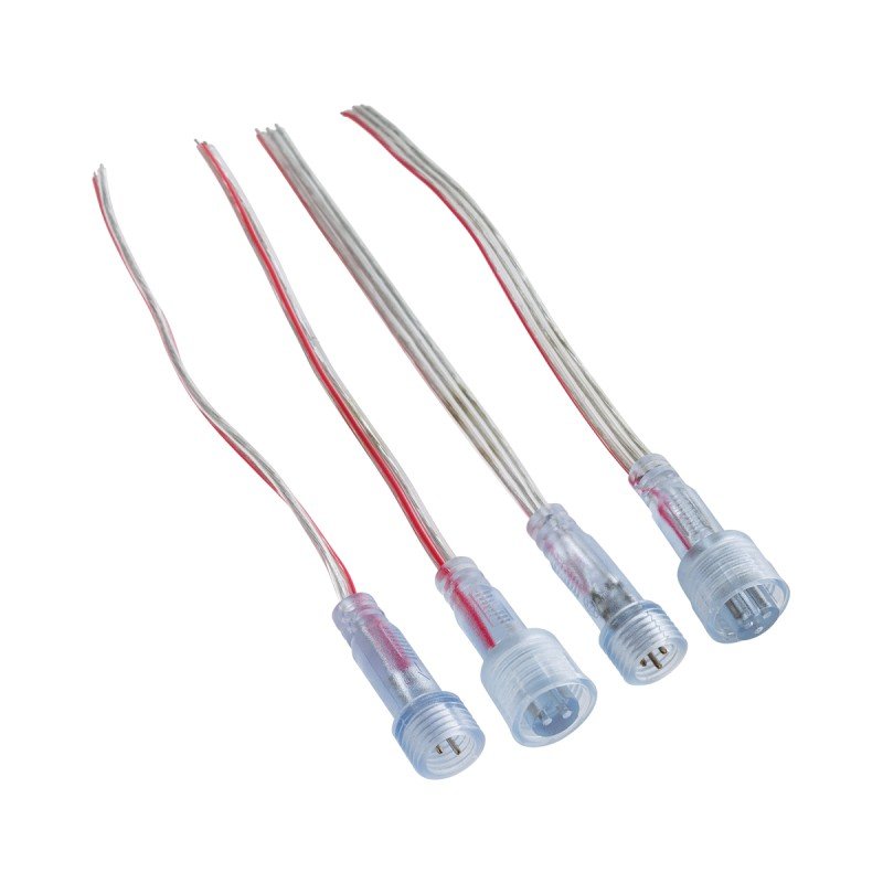 GLOBOSTAR® NEONIO 90769 Σύνδεσμος για Neon Flex LED Αδιάβροχο IP65 - Διάφανο - Μ15 x Π1.5 x Υ1.5cm GLOBOSTAR® NEONIO 90769 Σύνδεσμος για Neon Flex LED Αδιάβροχο IP65 - Διάφανο - Μ15 x Π1.5 x Υ1.5cm