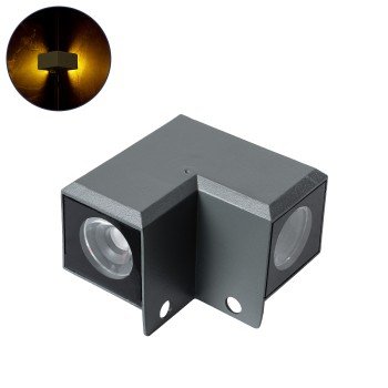 GLOBOSTAR® WALLDONA 90731 Γωνιακό Φωτιστικό LED 10W 1100lm 10° DC 24V Αδιάβροχο IP65 Θερμό Λευκό 2700K Dimmable - CREE XPE Chip - Γκρι Ανθρακί Ματ - Μ8 x Π8 x Υ6cm - 3 Χρόνια Εγγύηση GLOBOSTAR® WALLDONA 90731 Γωνιακό Φωτιστικό LED 10W 1100lm 10° DC 24V Αδιάβροχο IP65 Θερμό Λευκό 2700K Dimmable - CREE XPE Chip - Γκρι Ανθρακί Ματ - Μ8 x Π8 x Υ6cm - 3 Χρόνια Εγγύηση