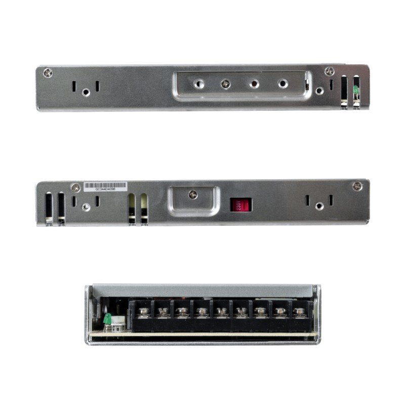 GLOBOSTAR® MEANWELL-LRS450-24 90787 Τροφοδοτικό/Μετασχηματιστής PELV 450W 18.8A DC 24V IP20 - AC 220-240V σε DC 24V / Ρυθμιζόμενo από DC 21.6V έως DC 28.8V - Μ22.5 x Π12.4 x Υ3.5cm - 3 Χρόνια Εγγύηση