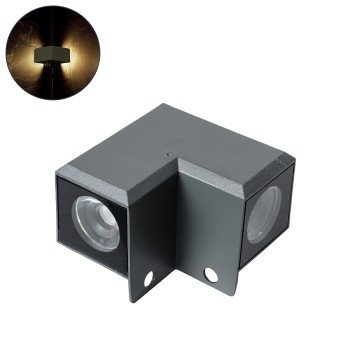 GLOBOSTAR® WALLDONA 90732 Γωνιακό Φωτιστικό LED 10W 1150lm 10° DC 24V Αδιάβροχο IP66 Φυσικό Λευκό 4500K Dimmable - CREE XPE Chip - Γκρι Ανθρακί - Μ8 x Π8 x Υ6cm - 3 Χρόνια Εγγύηση GLOBOSTAR® WALLDONA 90732 Γωνιακό Φωτιστικό LED 10W 1150lm 10° DC 24V Αδιάβροχο IP66 Φυσικό Λευκό 4500K Dimmable - CREE XPE Chip - Γκρι Ανθρακί - Μ8 x Π8 x Υ6cm - 3 Χρόνια Εγγύηση