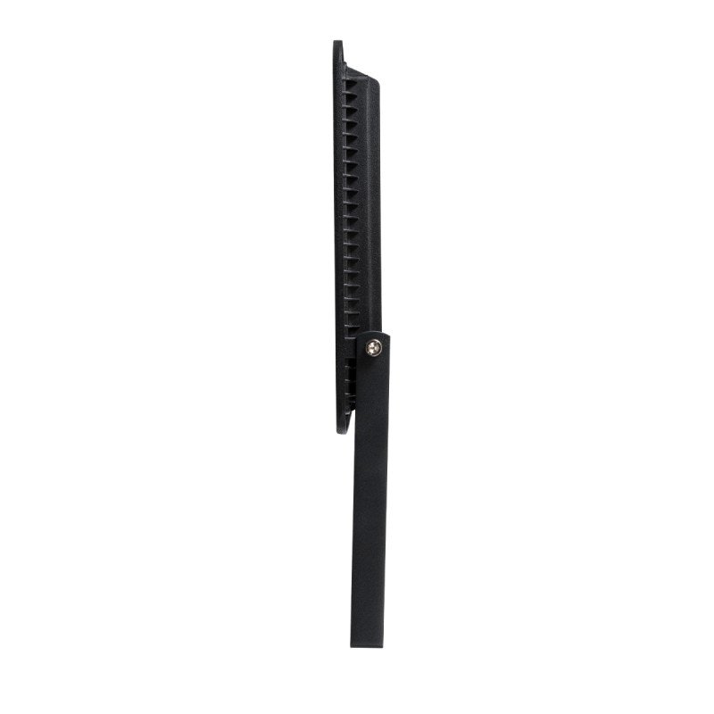 GLOBOSTAR® ATLAS 61429 Προβολέας LED 150W 18000lm 120° AC 220-240V Αδιάβροχο IP67 Φυσικό Λευκό Ματ 4500K - Lumileds SMD Chip - TÜV Rheinland Certified - Μαύρο Ματ - Μ32 x Π4 x Υ23cm - 5 Χρόνια Εγγύηση