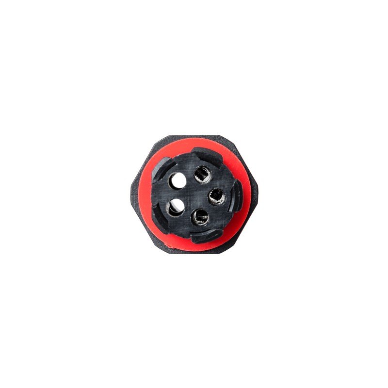 GLOBOSTAR® FAST-CONNECT 69920 Διπλός Ι Σύνδεσμος Ταχείας Σύνδεσης & Διακλάδωσης Καλωδίων - 1 x Είσοδος & 1 x Έξοδος - Εσωτερική Τριπλή Κλέμα με Συμβατή Διατομή Καλωδίων 3 x 0.5mm² έως 3 x 2.5mm² - 450V 16A Max Αδιάβροχο IP68 - Μαύρο - Μ9 x Π2.5 x 
