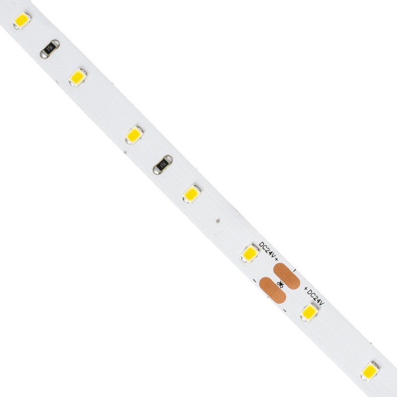 GLOBOSTAR® LILAC 70201 Ταινία LED 6W/m 600lm/m 120° DC 24V IP20 60 x SMD2835 Chip/m Φυσικό Λευκό 4500K Dimmable - Sanan SMD Chip - Μ500 x Π0.8 x Υ0.1cm - Ρολό 5 Μέτρων - 5 Χρόνια Εγγύηση