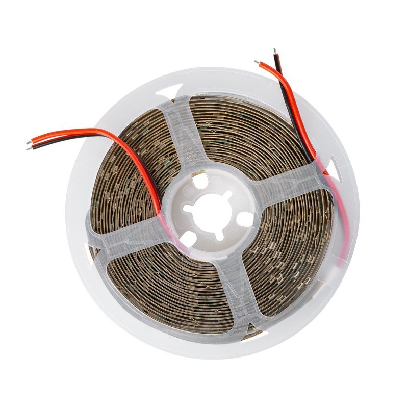 GLOBOSTAR® LILAC 70201 Ταινία LED 6W/m 600lm/m 120° DC 24V IP20 60 x SMD2835 Chip/m Φυσικό Λευκό 4500K Dimmable - Sanan SMD Chip - Μ500 x Π0.8 x Υ0.1cm - Ρολό 5 Μέτρων - 5 Χρόνια Εγγύηση