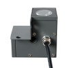 GLOBOSTAR® WALLDONA 90730 Γωνιακό Φωτιστικό LED 10W 1050lm 10° DC 24V Αδιάβροχο IP66 Ultra Θερμό Λευκό 2200K Dimmable - CREE XPE Chip - Γκρι Ανθρακί - Μ8 x Π8 x Υ6cm - 3 Χρόνια Εγγύηση